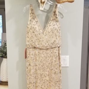 BHLDN Mariah Beaded Dress